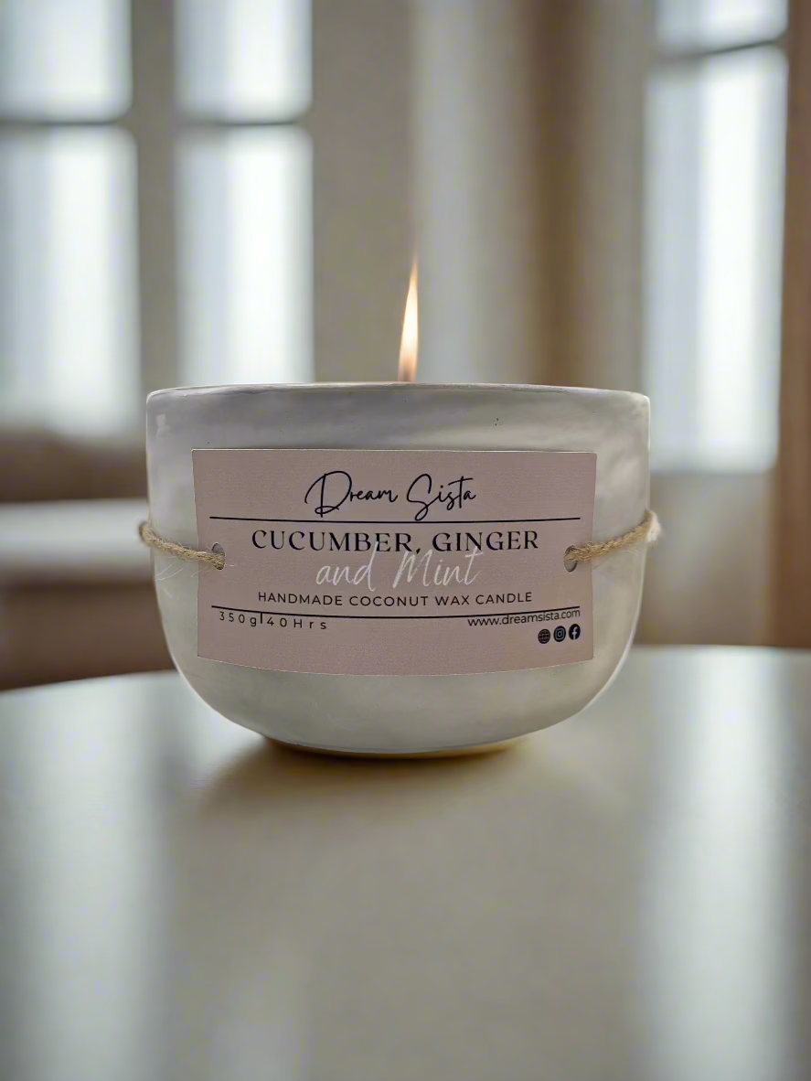 Cucumber, Ginger and Mint Candle