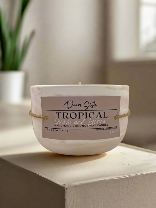 Tropical Guava and Lychee Candle
