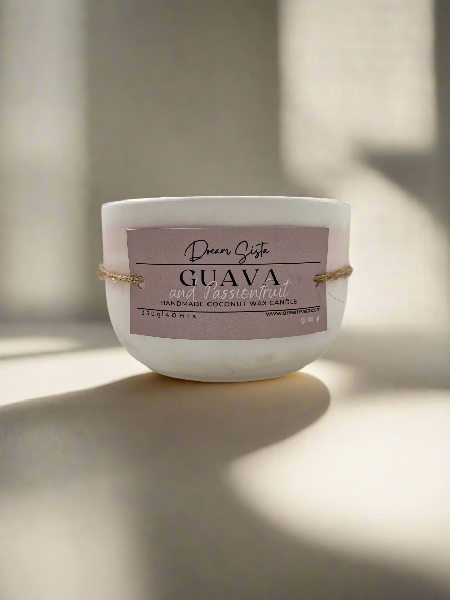 Tropical Guava and Passionfruit Candle