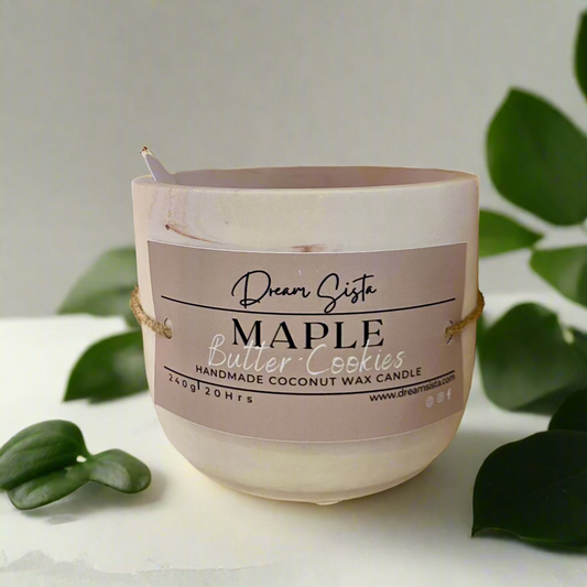 Maple butter Cookies Candle
