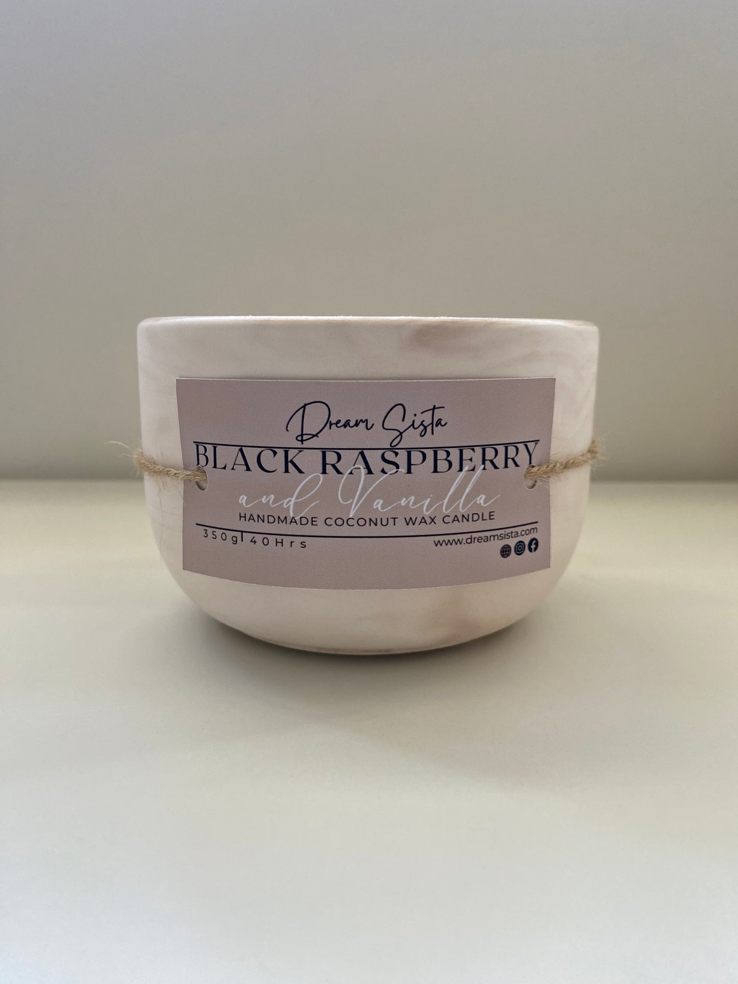 Black Raspberry & Vanilla Candle