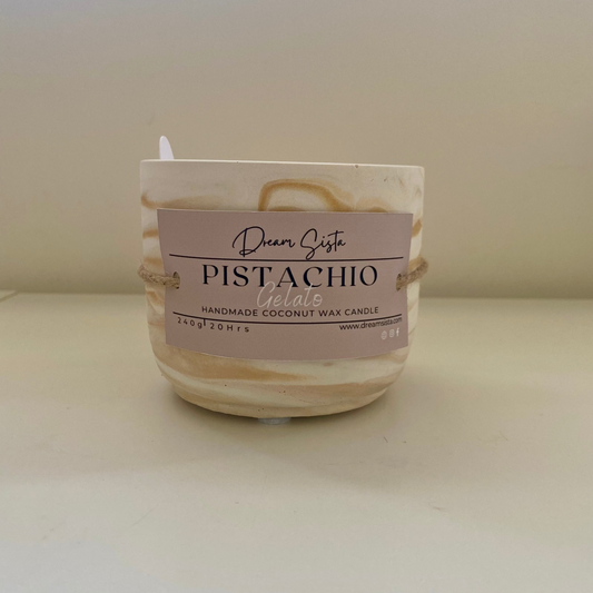 Pistachio Gelato Candle - Inspired by Kayali Yum Pistachio Gelato Fragrance
