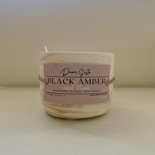 Black Amber & Plum Candles - Inspired by Sol de Janeiro’s Cheirosa 40